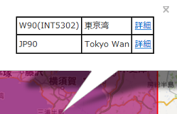 海図情報ウインドウ