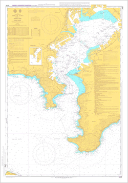 航海用海図　JP90 「Tokyo Wan」