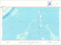 日本近海　海底地形図　第3