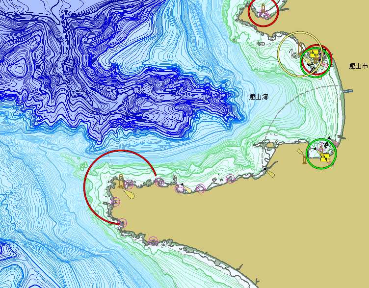 newpec海底地形表示