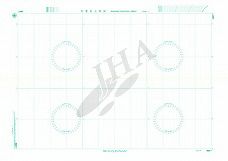 位置記入用図 緯度 57°00'～61°20'