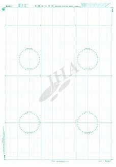 位置記入用図 緯度 74°10'～77°20'