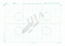 位置記入用図 緯度 47°20'～52°40'