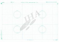 位置記入用図 緯度 00°00'～03°10'