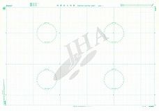 位置記入用図 緯度 29°40'～32°50'