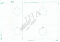 位置記入用図 緯度 45°55'～48°25'