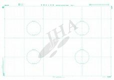 位置記入用図 緯度 03°00'～06°40'