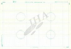 位置記入用図 緯度 10°00'～13°40'