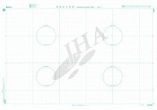 位置記入用図 緯度 13°30'～17°00'