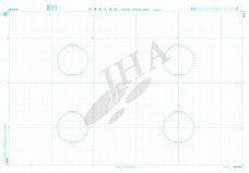 位置記入用図 緯度 20°10'～23°35'