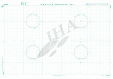 位置記入用図 緯度 23°25'～26°45'