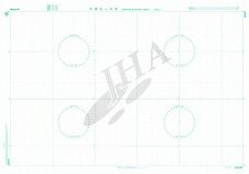 位置記入用図 緯度 26°35'～29°50'