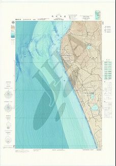 利尻水道 (海底地形図)