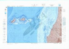 天売島 (海底地形図)
