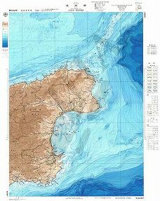 珠洲岬 (海底地形図)