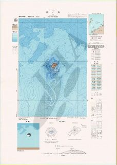 沖ノ島 (海底地形図)