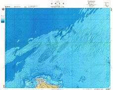 壱岐北部 (海底地形図)