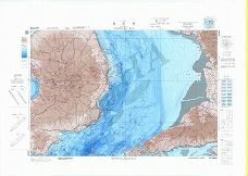 島原湾 (海底地形図)