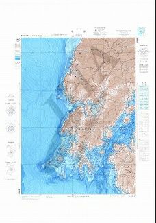 牛深 (海底地形図)