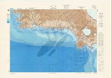 枕崎 (海底地形図)