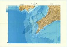 佐多岬 (海底地形図)