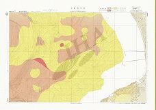 上総湊付近 (海底地質構造図)