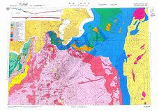 房総・伊豆沖(海底地質構造図)