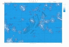 南鳥島南方(海底地形図)
