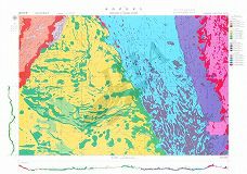 南西諸島東方(海底地質構造図)