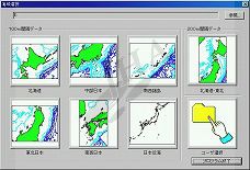 日本近海100m等深線データ(南西日本海域)