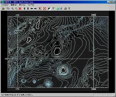 日本近海100m等深線データ(北海道海域)