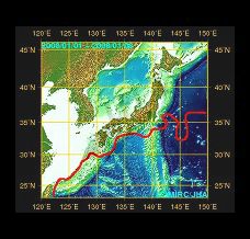 黒潮流軸データセット1955-2023(-2021から更新)