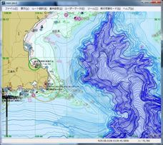 Tokyo Wan and Adjacent Seas /Bathymetric Data/Option/no Dongle