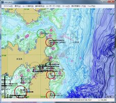 本州北西岸 海底地形データ(NP05 専用オプション)