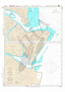 撫養港、粟津港 [W1216] | 海図ネットショップ | 日本水路協会