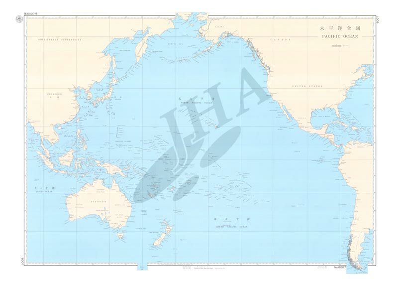 太平洋全図 - ウインドウを閉じる