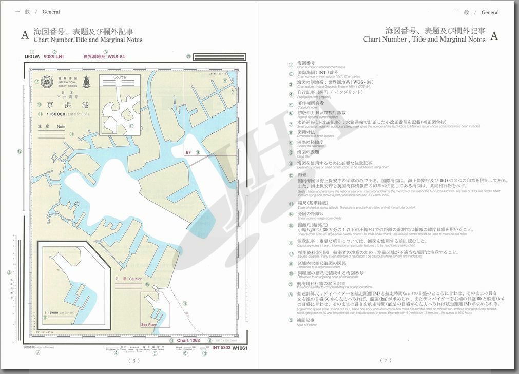 海図図式 - ウインドウを閉じる