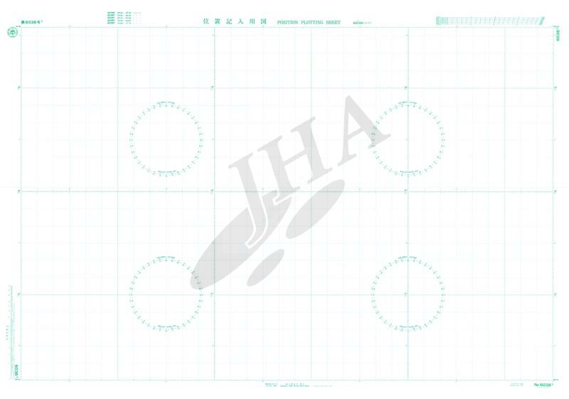 Position Plotting Sheet 20deg 10sec - 23deg 35sec (Lat N or S) - ウインドウを閉じる