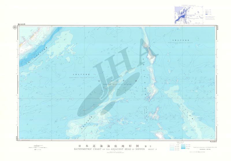 日本近海海底地形図 第３ - ウインドウを閉じる