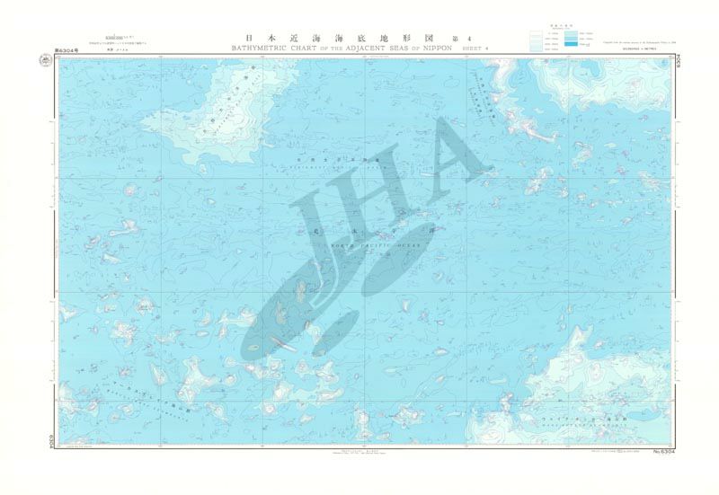 日本近海海底地形図 第４ - ウインドウを閉じる