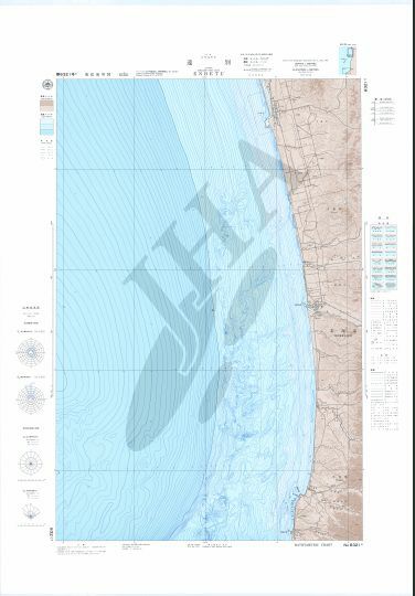 遠別 (海底地形図) - ウインドウを閉じる