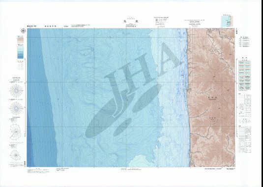 鬼鹿 (海底地形図) - ウインドウを閉じる