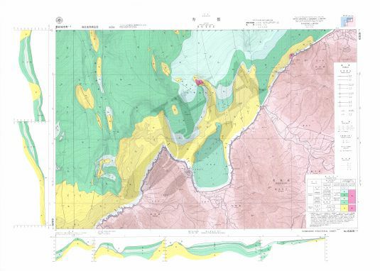 寿都 (海底地質構造図) - ウインドウを閉じる