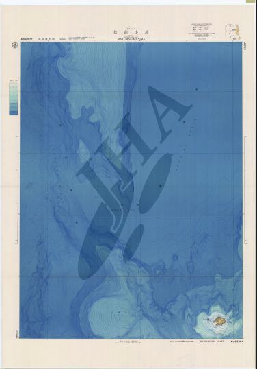 松前小島 (海底地形図) - ウインドウを閉じる