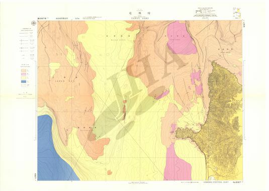 竜飛埼 (海底地質構造図) - ウインドウを閉じる