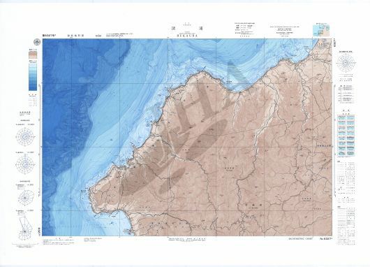 深浦 (海底地形図) - ウインドウを閉じる