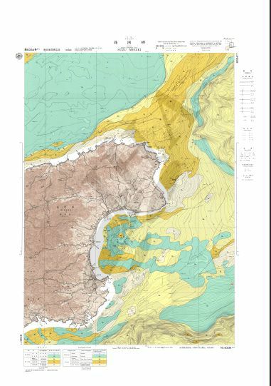 珠洲岬 (海底地質構造図) - ウインドウを閉じる
