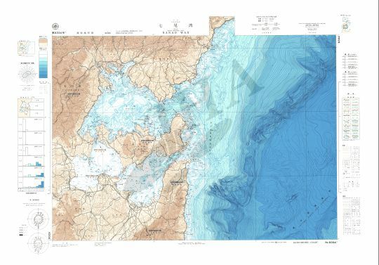 七尾湾 (海底地形図) - ウインドウを閉じる