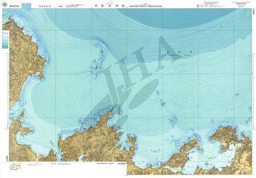 若狭湾西部 (海底地形図) - ウインドウを閉じる