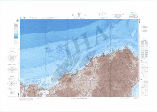 津居山 (海底地形図) - ウインドウを閉じる